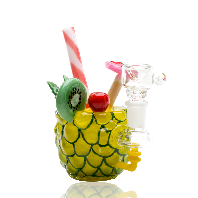 Mini Rig - Pineapple Paradise - 14.5mm Female